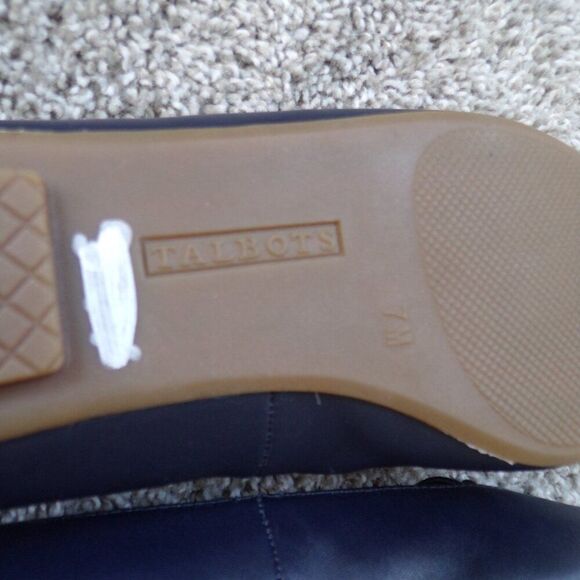 NWOT Talbots leather loafers 7 - Picture 6 of 10